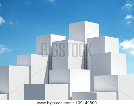 Stack of boxes