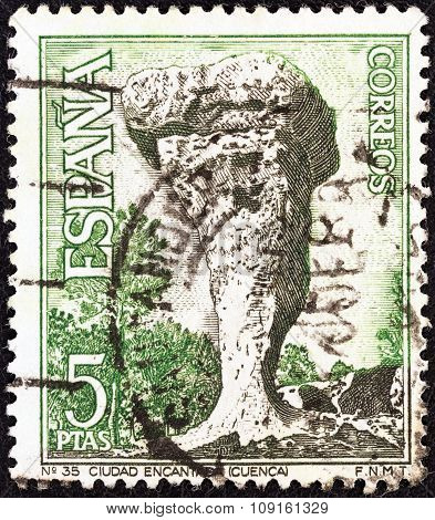 SPAIN - CIRCA 1967: A stamp printed in Spain from the 