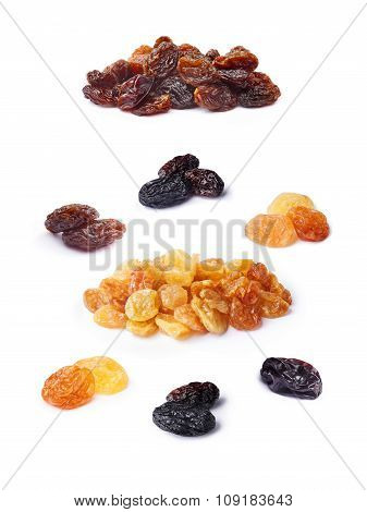 Variety Of Raisins Set