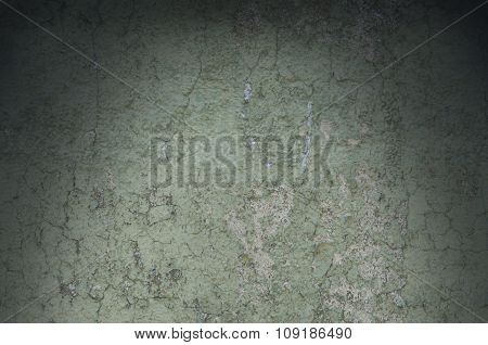 Grayish Green Weathered And Distressed Texture Lit Dramatically