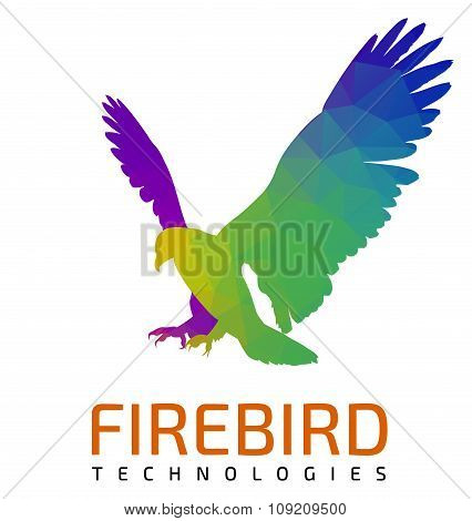 Flying Eagle Logo Template