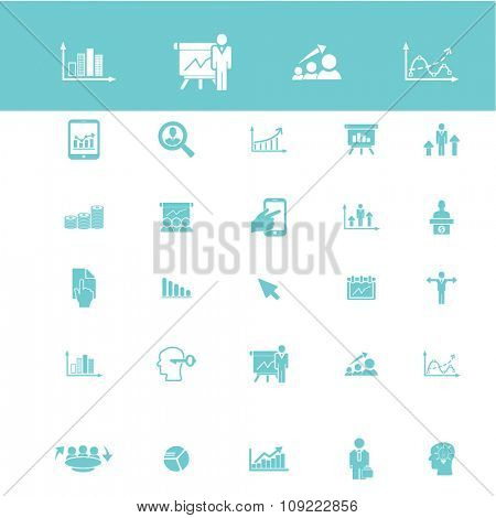 economic statistics, analytics  icons, signs vector concept set for infographics, mobile, website, application
