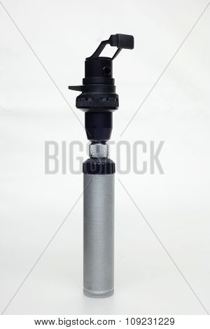 ophthalmoscope with handle