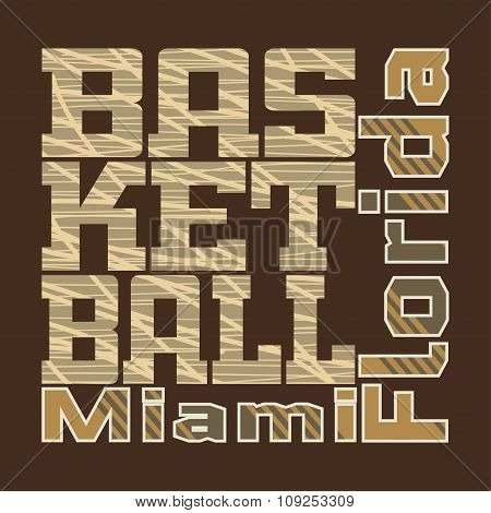 Basketball Design T-shirt