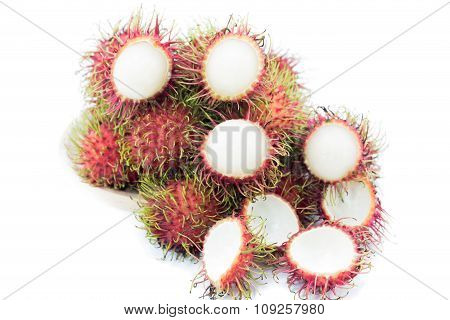 Asian Fruit Rambutan  Or  Negrito