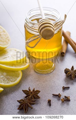 Jar of honey