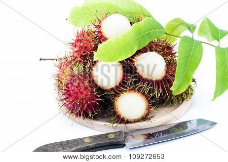 Asian Fruit Rambutan  Or  Negrito