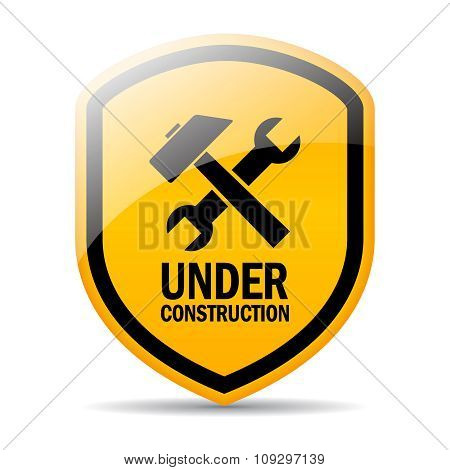 Under construction sign