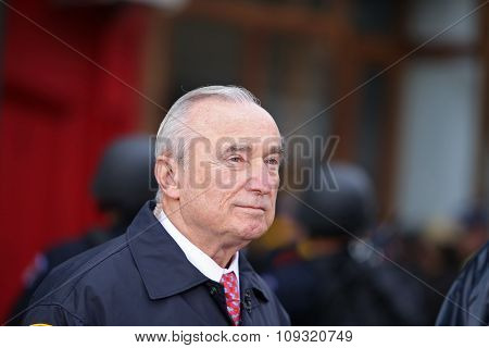 NYPD commissioner William Bratton