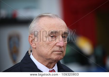 NYPD commissioner William Bratton