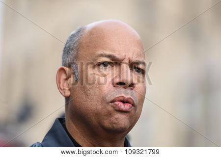 Homeland Security director Johnson