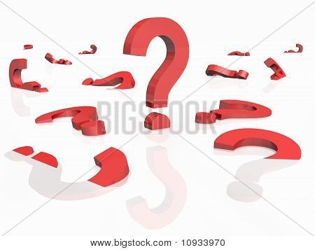 3D 렌더링 물음표