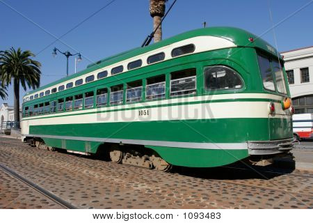 Historisches Tram in San francisco