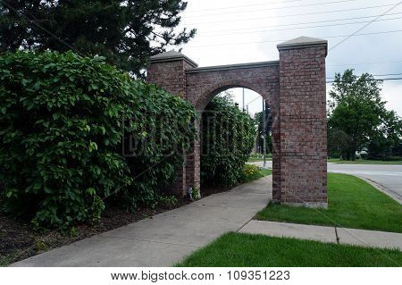 Brick Archway