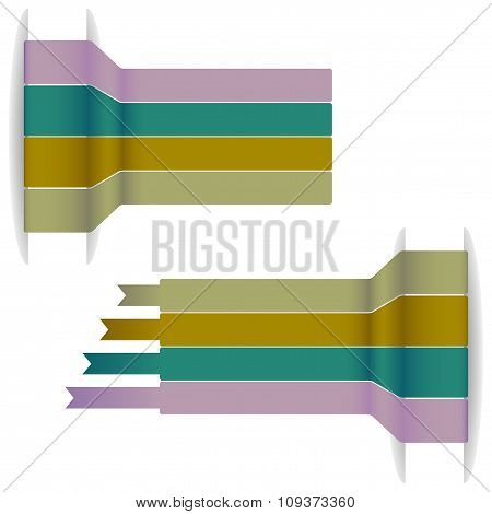 infographics stripes