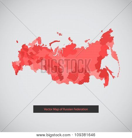 Russia map.