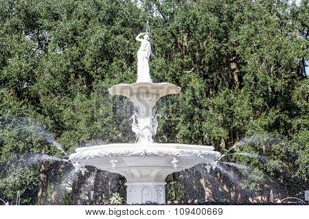 Top Of Forsyth Park Fountain