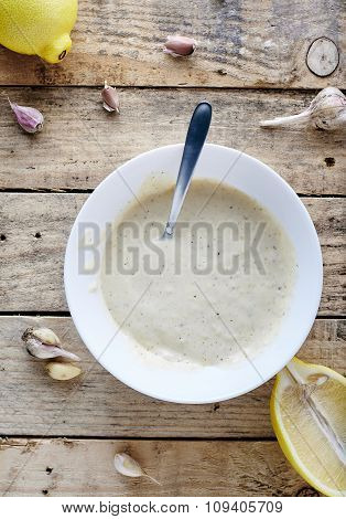 Aioli dip - garlic mayonnaise