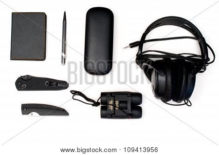 Set For Man Over White