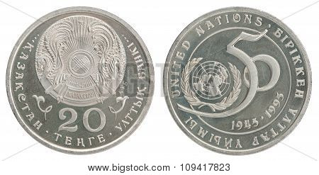 Kazakh Coin Tenge