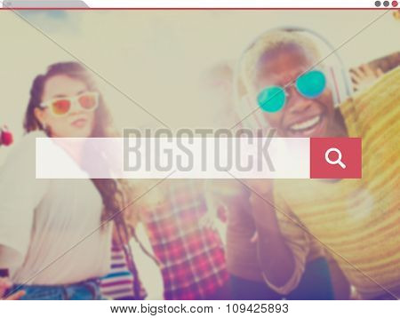 Search Searching Information Internet Sharing Concept