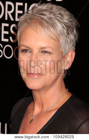 LOS ANGELES - AUG 13:  Jamie Lee Curtis at the HFPA Hosts Annual Grants Banquet - Arrivals at the Beverly Wilshire Hotel on August 13, 2015 in Beverly Hills, CA