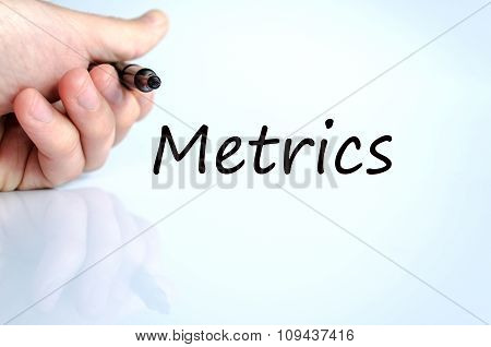 Metrics Text Concept