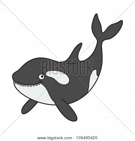 Cartoon Killer Whale Vector & Photo (Free Trial) | Bigstock