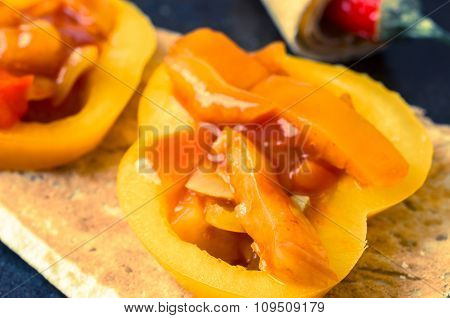 Vegetables On Lavash