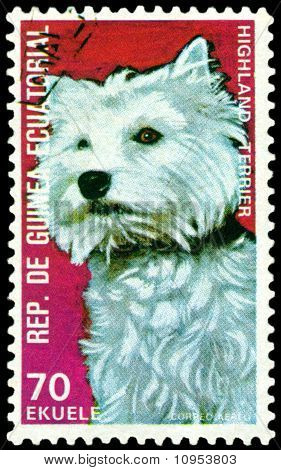 Vintage posta pulu. Yayla Terrier.