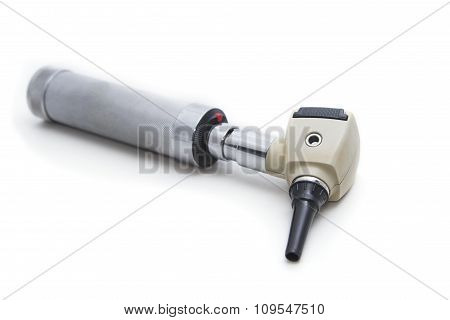Otoscope is a medical instrument used for examination of the ears