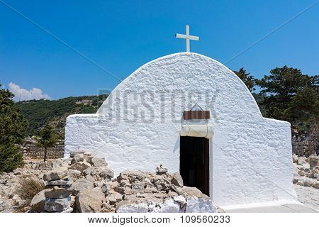 Chapel At Monolithos Castle