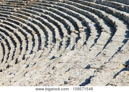 Amphitheater in Pamukkale, Turkey