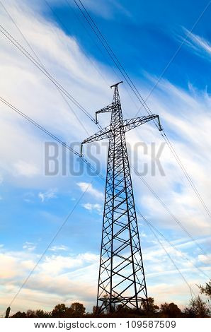 High-voltage Post