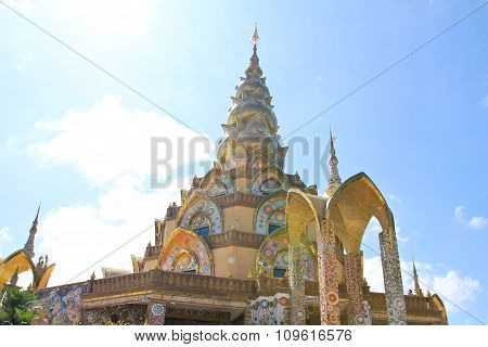 Phasornkaew Temple ,that Place For Meditation That Practices At Khao Kho Phetchabun Thailand.