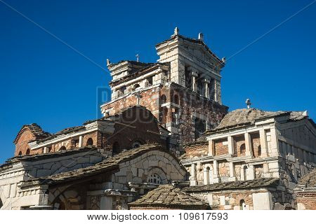 Church At Ancient Mantineia, Arcadia, Peloponnese, Greece