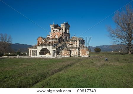 Church At Ancient Mantineia, Arcadia, Peloponnese, Greece