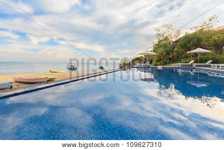 Beautiful tropical asian beach