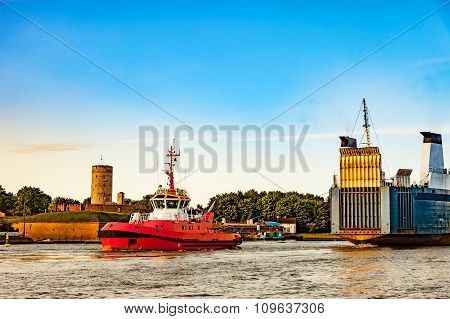 Ship In Port