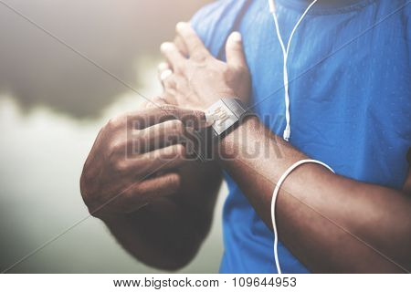 Sportman Sportwoman Podcast Playlist Athlete Concept