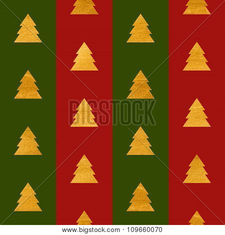 Christmas seamless geometric gold textured pattern