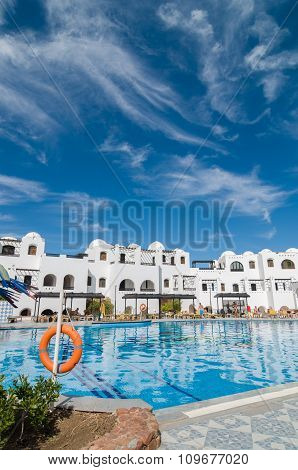 Tourists at Hurghada hotel