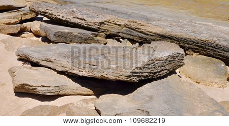 Wave-cut Platforms Close-up Cape Peron, Western Australia