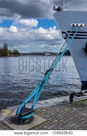 Moored Ship