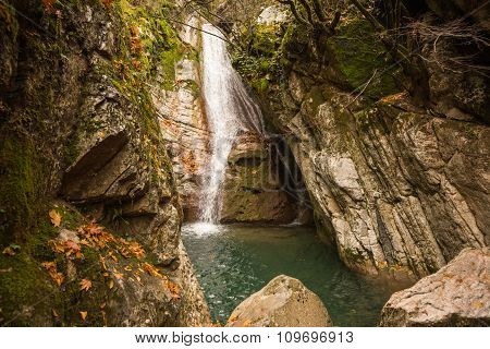 Autumn Landscape With A River