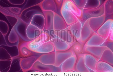abstract fractal background, spiral