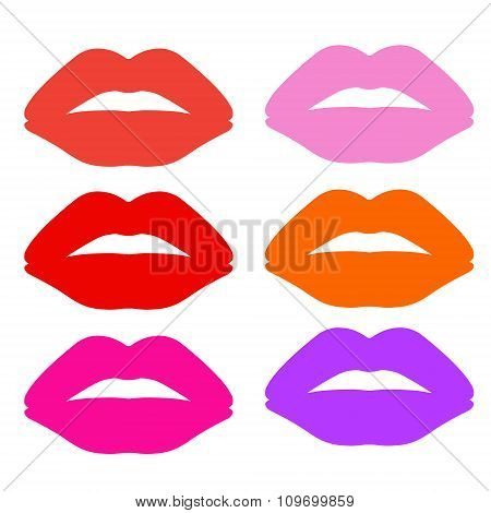 set of lips