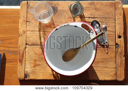 Antique Baking Utensils