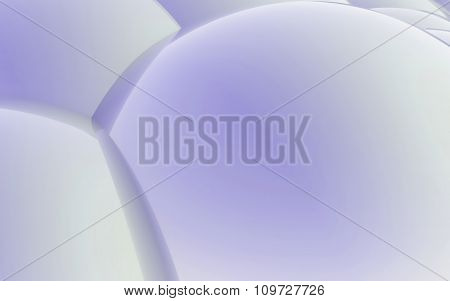 3D Purple Abstract Spheres Background