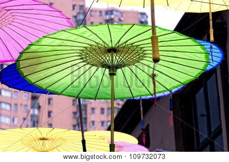 Chinese Oil Paper Umbrellas
